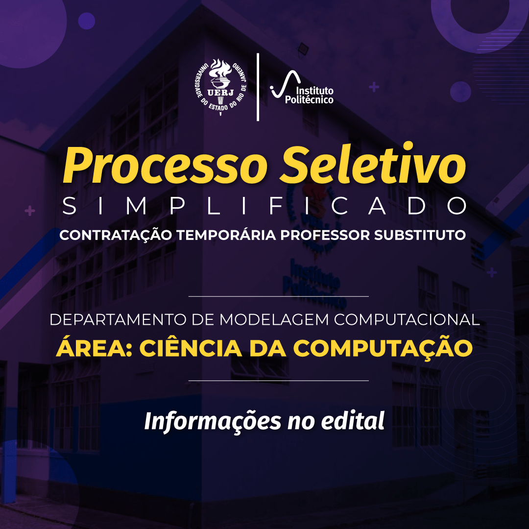 Processo Seletivo Simplificado – contratação de professor susbtituto – Ciência da Computação  | DMC