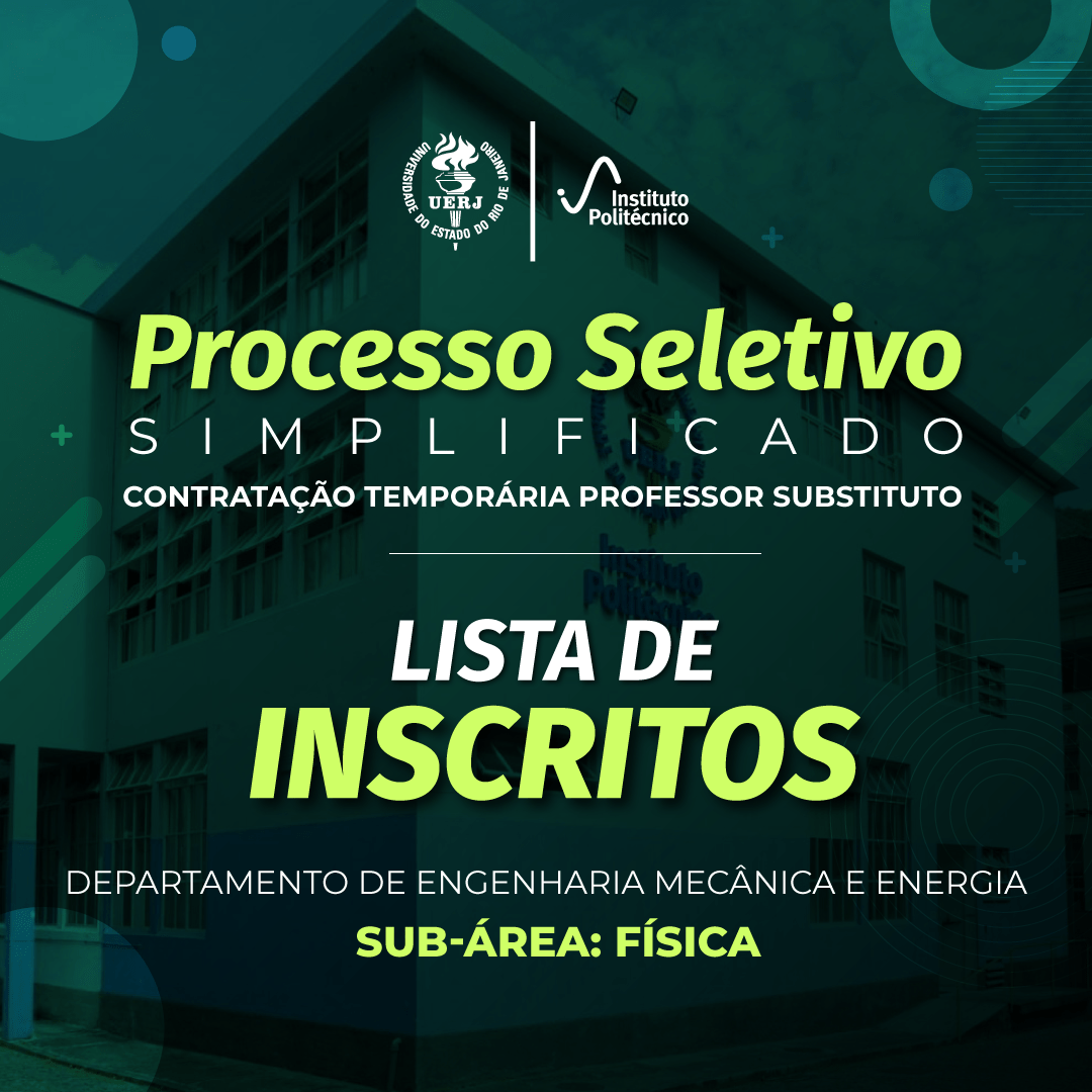 Processo Seletivo Simplificado – Lista de Inscritos | DEMEC