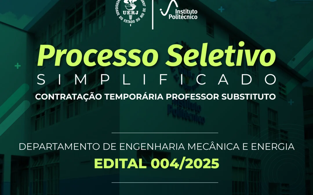 Processo Seletivo Simplificado – Edital 004/2025 | DEMEC