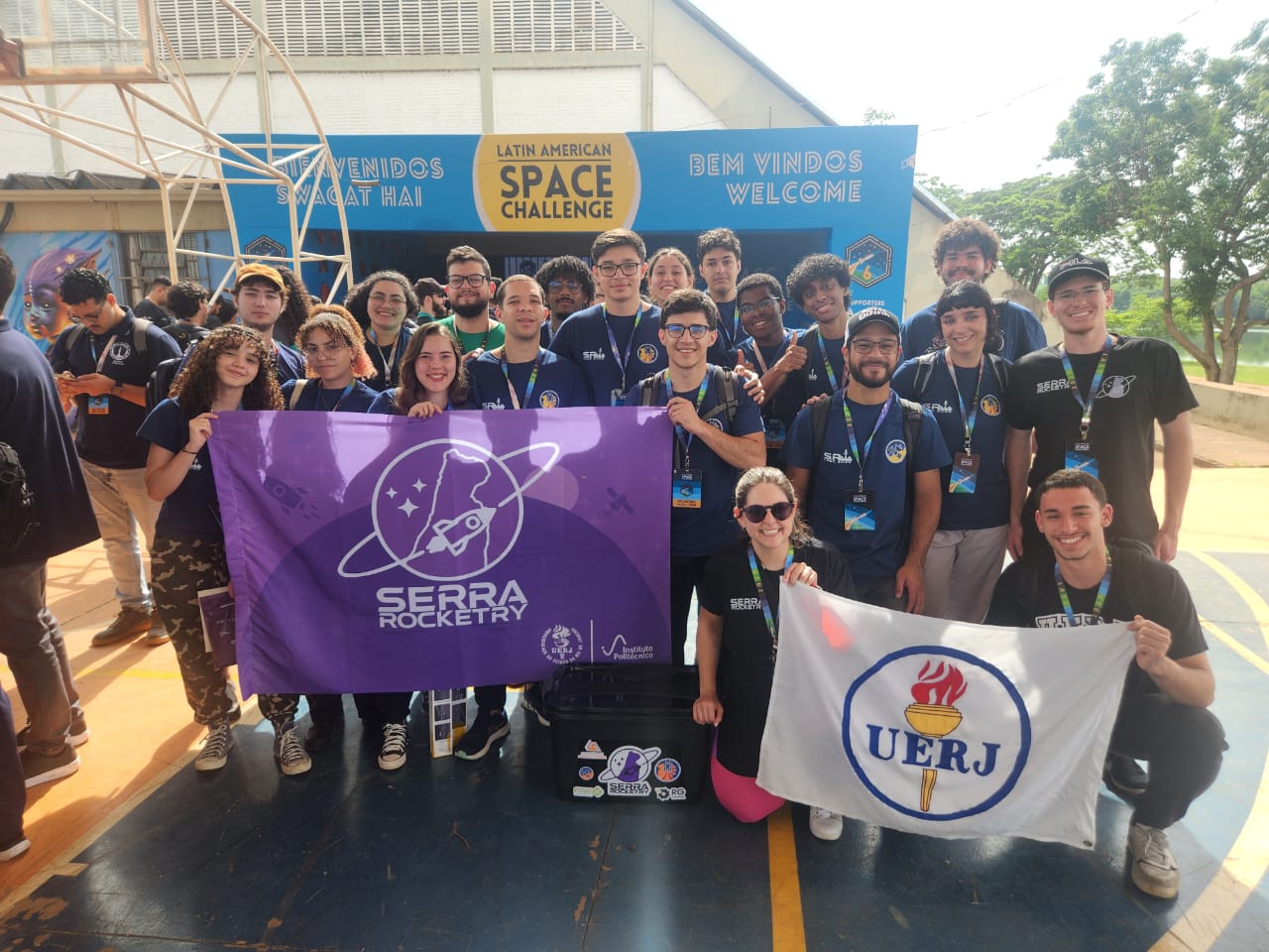 Equipe Serra Rocketry, do IPRJ/UERJ, representa Nova Friburgo na maior competição de foguetes da América Latina