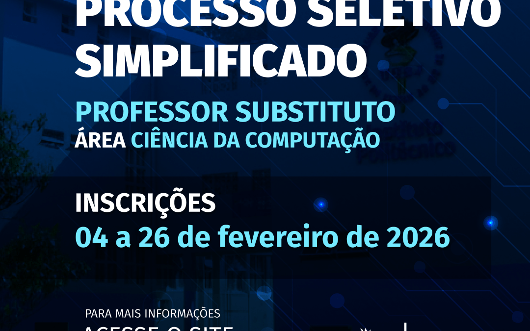 Edital nº 006/2025: Processo Seletivo para Professor Substituto no IPRJ/UERJ – DMC