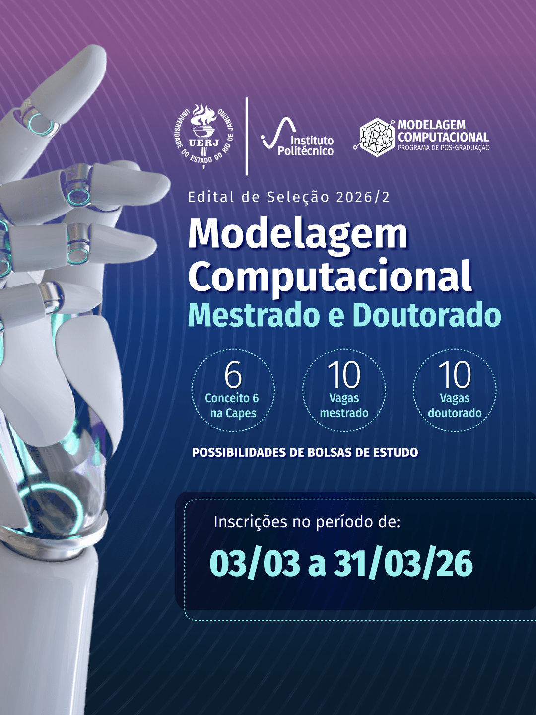 PPGMC – PROCESSO SELETIVO 2026.2